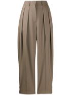 See By Chloé Pleated Trousers - Brown