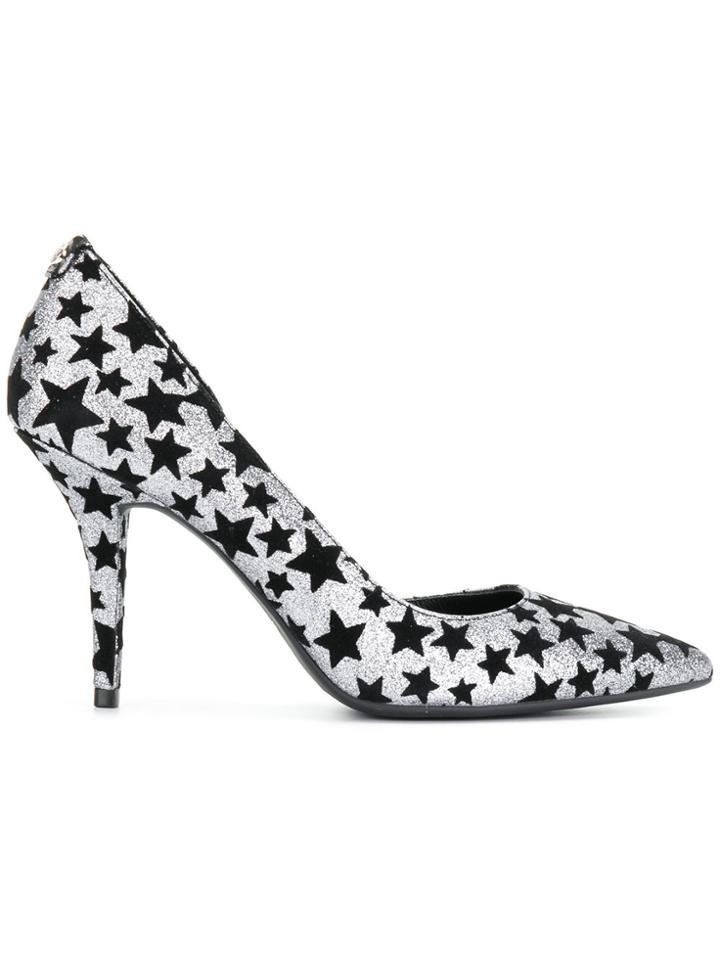 Michael Michael Kors Star Printed Pumps - Metallic