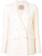 Twin-set Classic Double-breasted Blazer - Neutrals