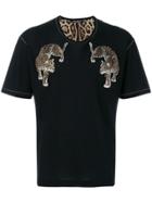 Dolce & Gabbana Leopard Patch T-shirt - Black