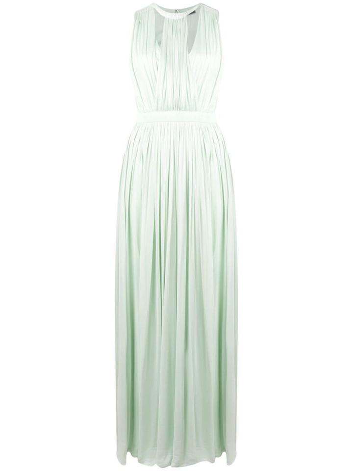 Alexander Mcqueen Greek Goddess Gown - Green