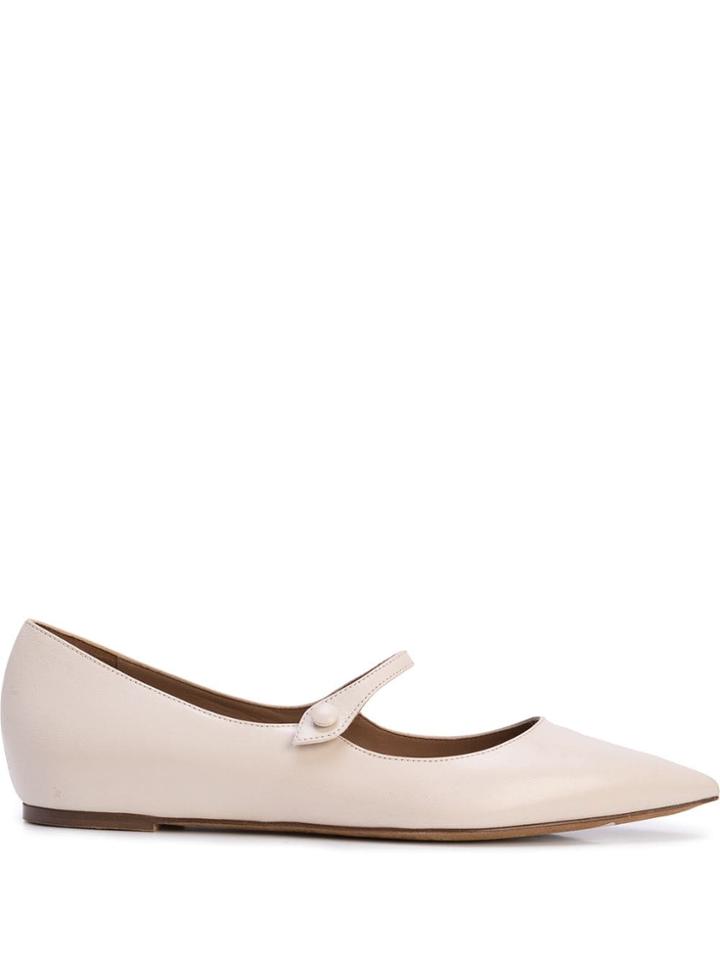 Tabitha Simmons Hermione Ballerina Flats - White