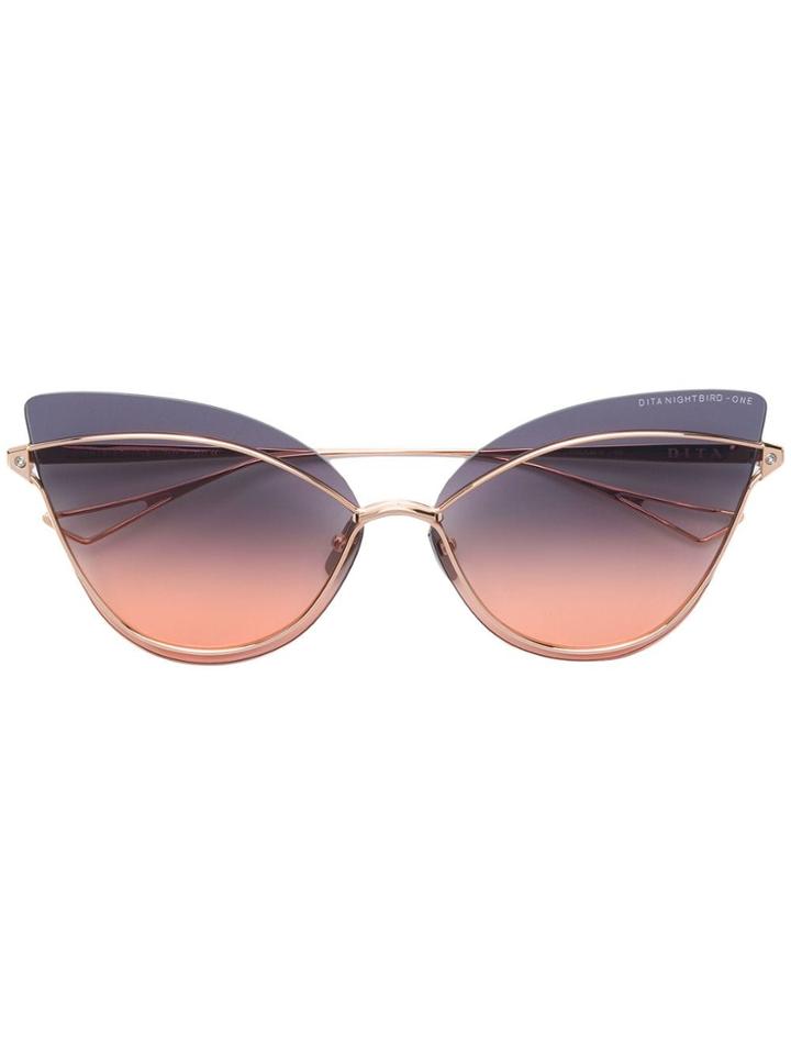 Dita Eyewear Nightbird-one Sunglasses - Brown