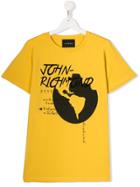 John Richmond Junior Teen Graphic-print T-shirt - Yellow