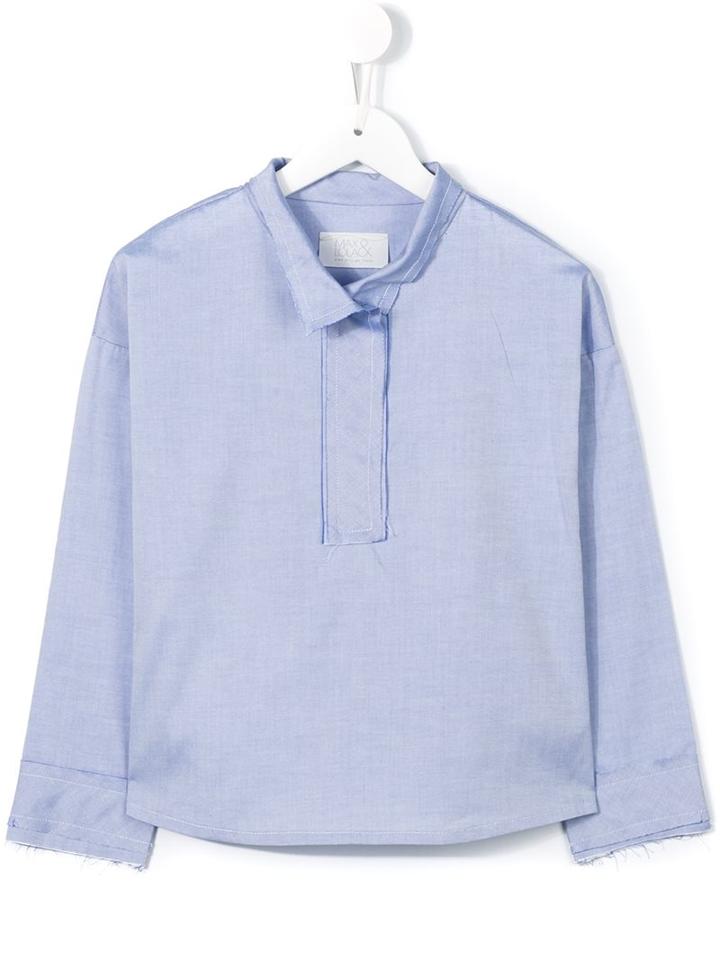 Max & Lola 'ciras' Blouse, Girl's, Size: 12 Yrs, Blue