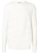 Nuur Ribbed Detail Jumper - Nude & Neutrals