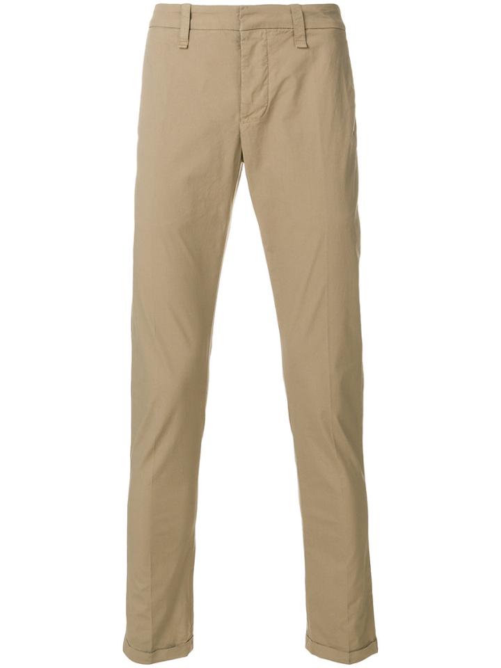 Dondup Slim Fit Chinos - Brown