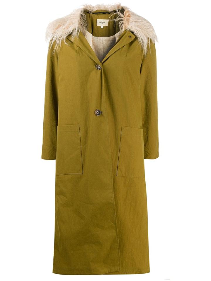 Bellerose Single Breasted Coat - Green