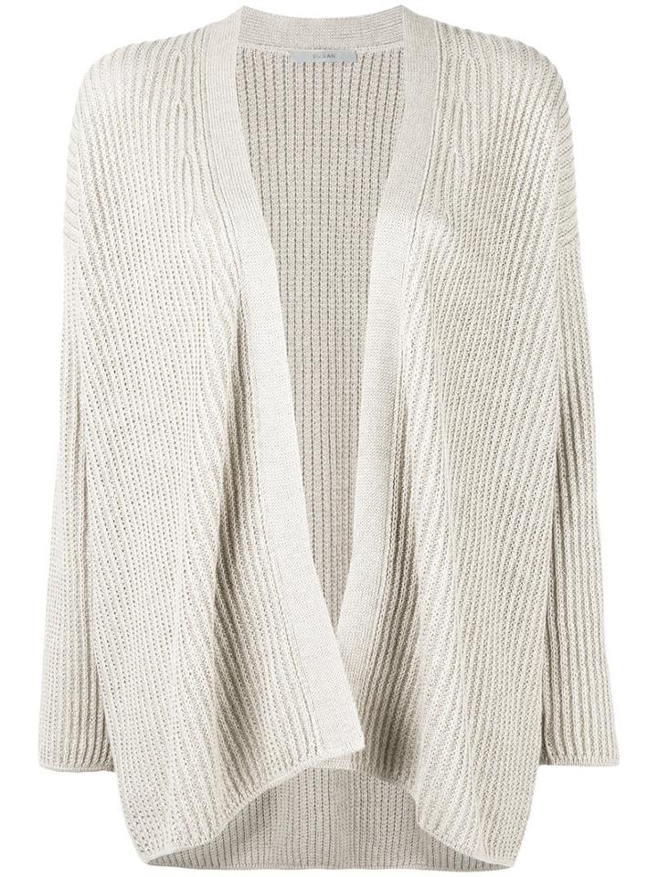 Dusan Relaxed Fit Open Cardigan, Women's, Nude/neutrals, Silk/linen/flax/cashmere
