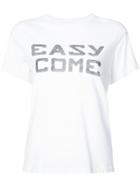Re/done Easy Graphic Girlfriend Tee - White