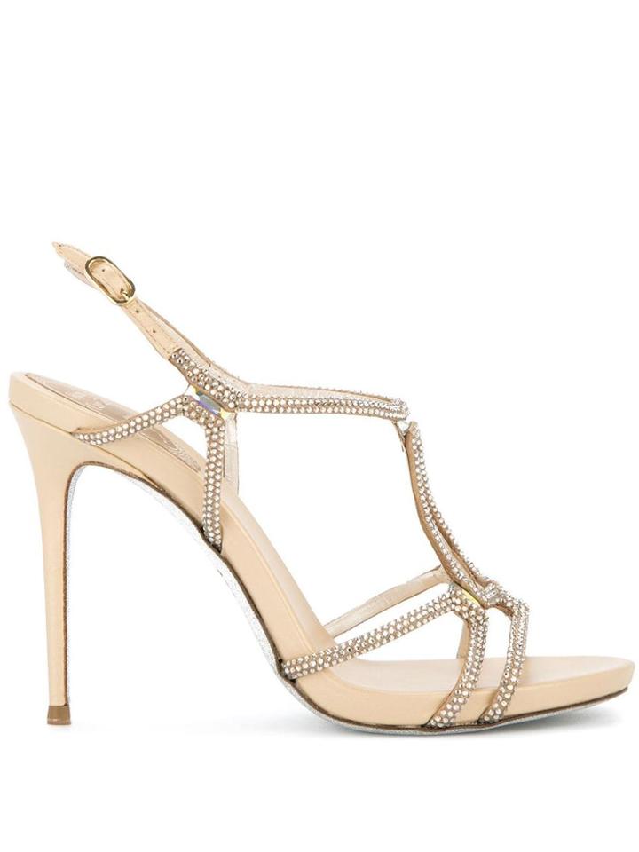 René Caovilla Selina Sandals - Metallic