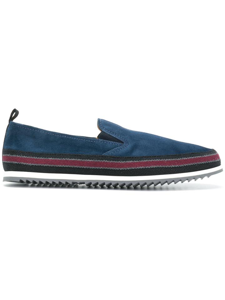 Car Shoe Slip-on Sneakers - Blue
