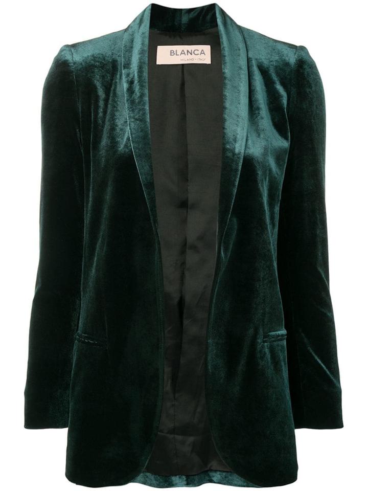 Blanca Velvet Jacket - Green