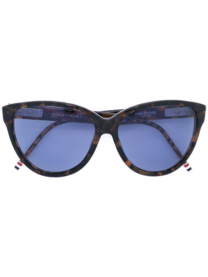 Thom Browne - Cat-eye Sunglasses - Women - Acetate - 59, Black, Acetate