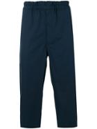 Comme Des Garçons Shirt - Cropped Trousers - Men - Cotton - M, Blue, Cotton