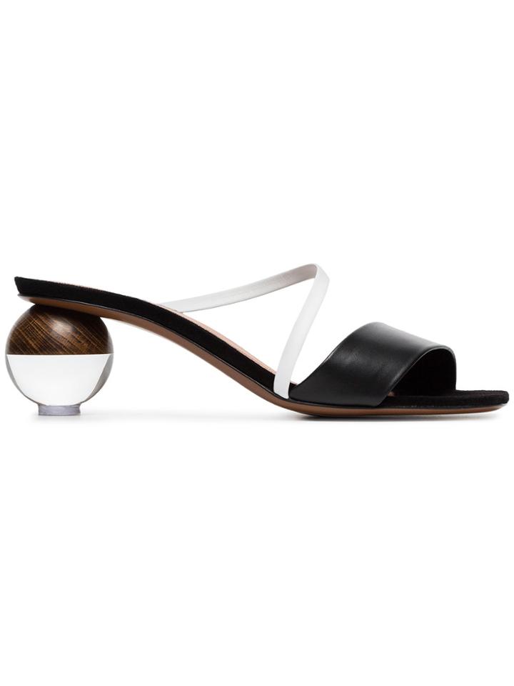 Neous Black Gia 55 Leather Mule