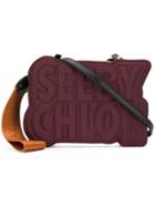 See By Chloé Logo Crossbody Bag - Purple