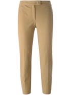 Joseph Cropped Skinny Trousers, Women's, Size: 44, Nude/neutrals, Viscose/cotton/spandex/elastane