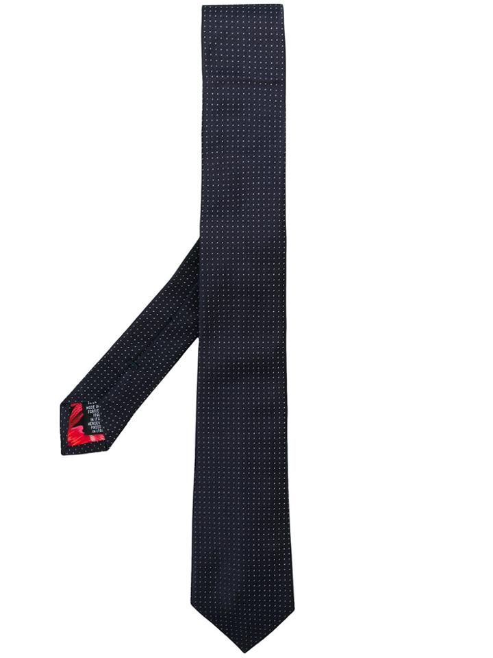 Paul Smith Mini Spot Tie - Blue