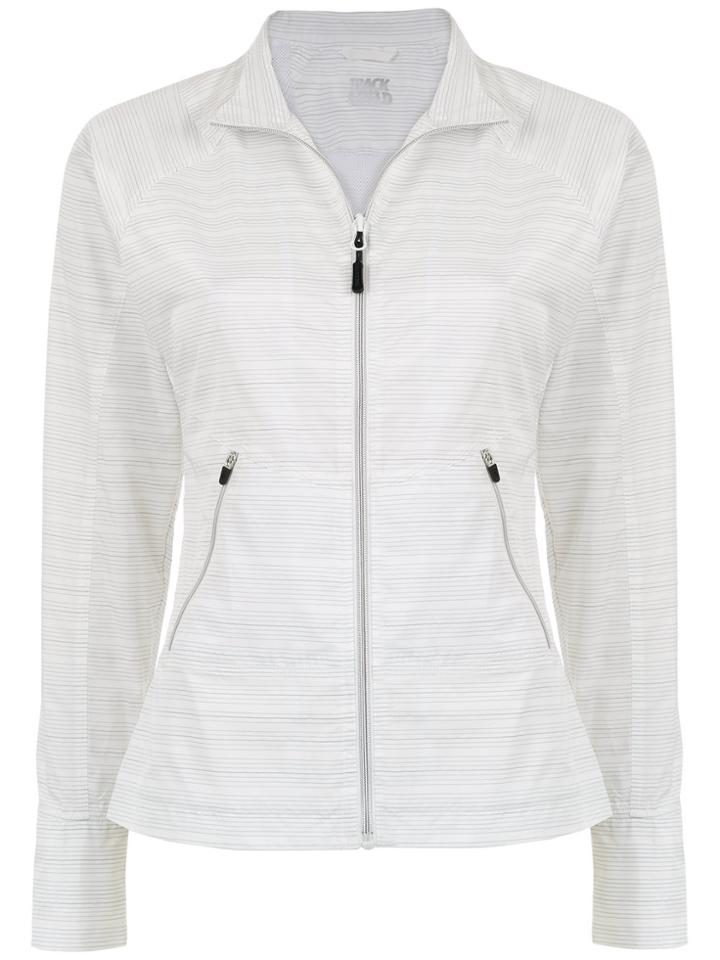 Track & Field Refletiva Fitted Jacket - White