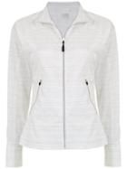 Track & Field Refletiva Fitted Jacket - White