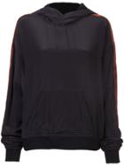 Haider Ackermann Branded Jersey Sweater - Black