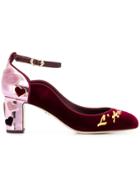 Dolce & Gabbana L'amore Heart Pumps - Red