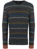 Roberto Collina Striped Sweater - Multicolour