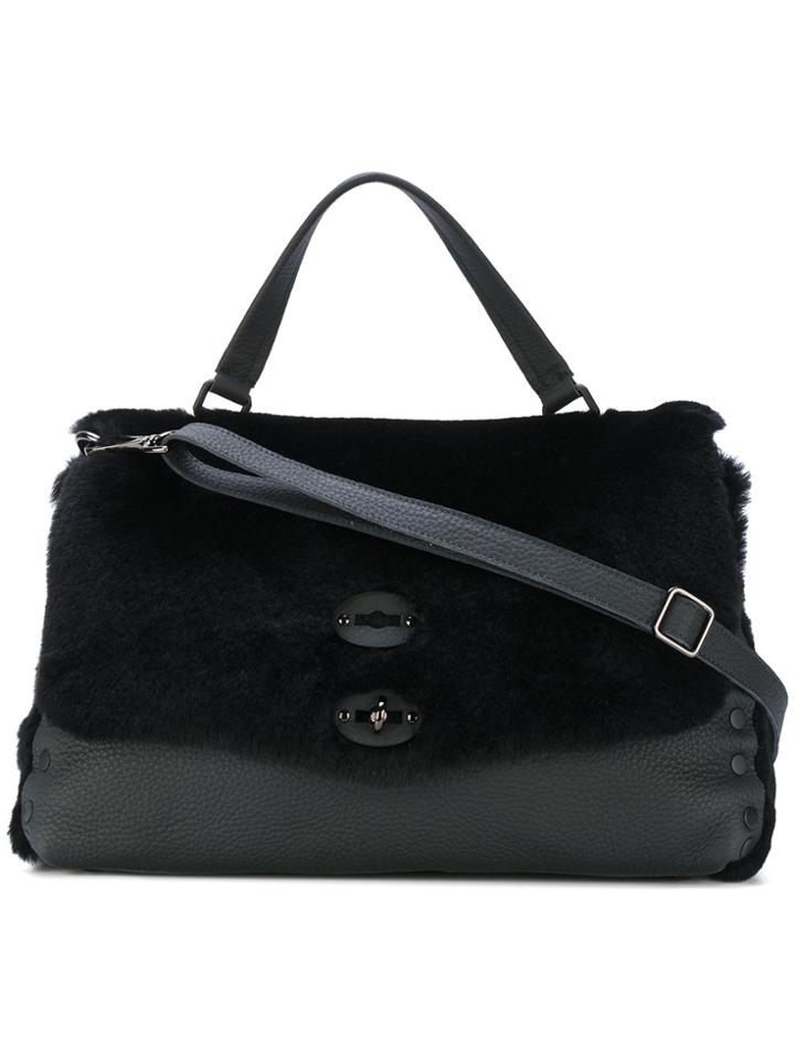 Zanellato Double Latch Tote Bag - Black