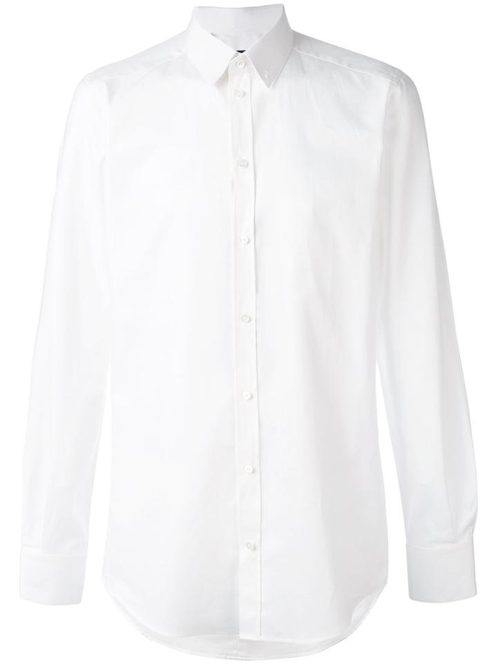 Dolce & Gabbana - Dress Shirt - Men - Cotton - 39, White, Cotton