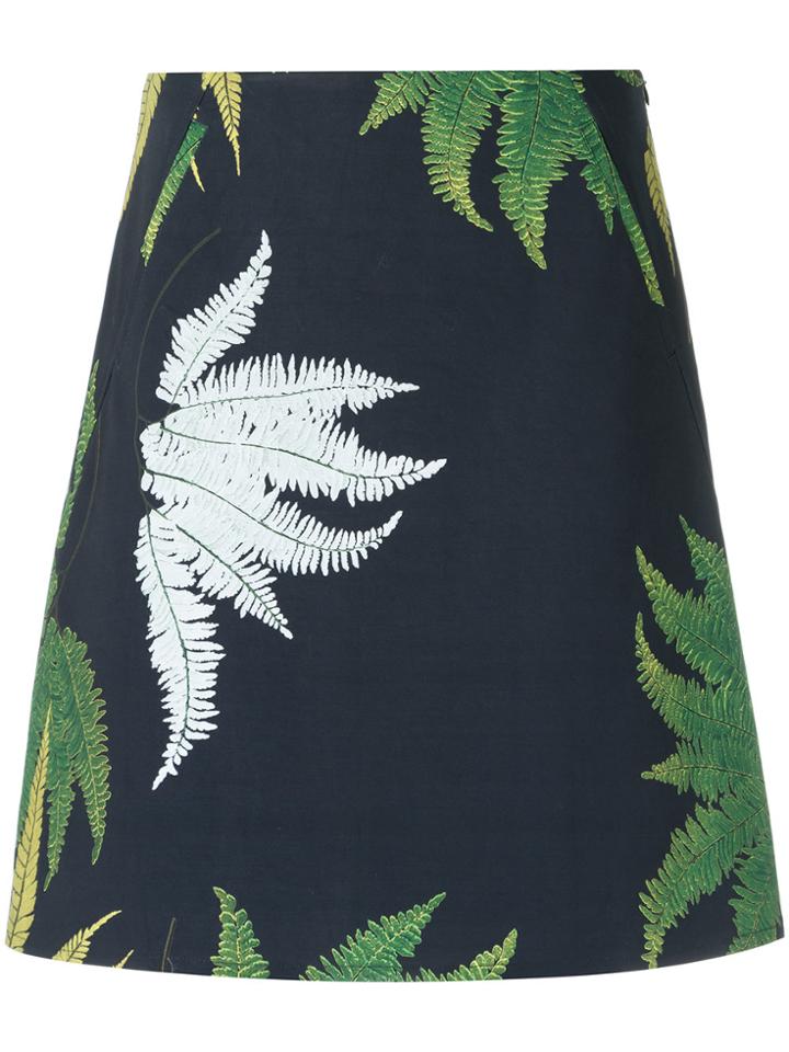 Andrea Marques Printed A-line Skirt - Unavailable