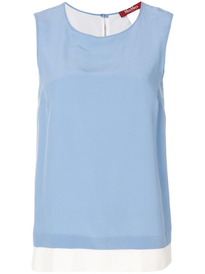 Max Mara Studio Classic Tank Top - Blue