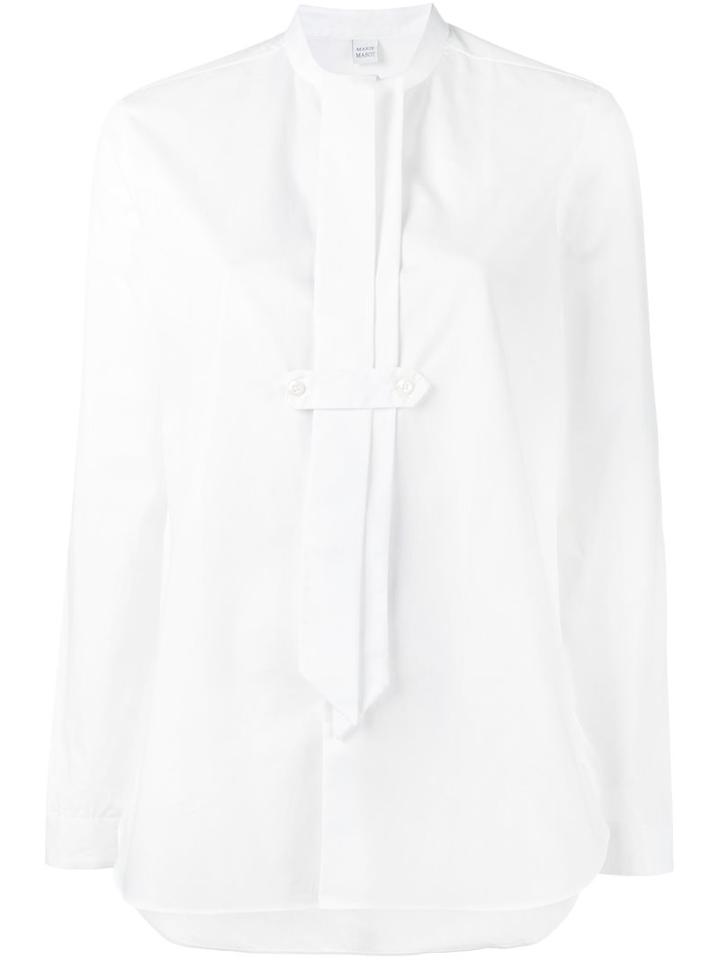 Marie Marot 'georgia' Blouse, Women's, Size: Small, White, Cotton