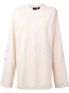 Fenty X Puma - Long Sleeve Graphic T-shirt - Women - Cotton - S, Nude/neutrals, Cotton