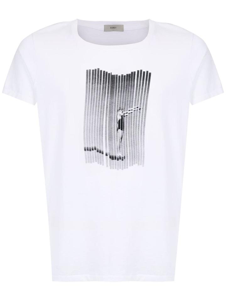 Egrey Printed T-shirt - White