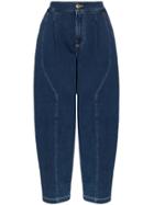 See By Chloé High-waist Tapered Jeans - Blue