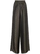 Golden Goose Deluxe Brand Sophie Jacquard Wide Leg Pants - Green
