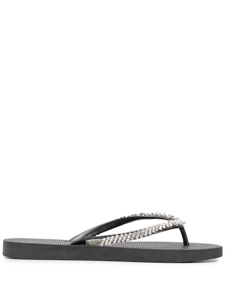 Uzurii Classic Flip Flops - Black