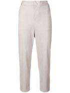 Knott Cropped Trousers - Nude & Neutrals