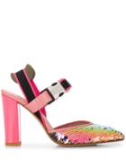 Alberto Gozzi Rainbow Sandals - Pink