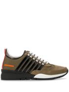 Dsquared2 251 Multi-stripe Sneakers - Brown