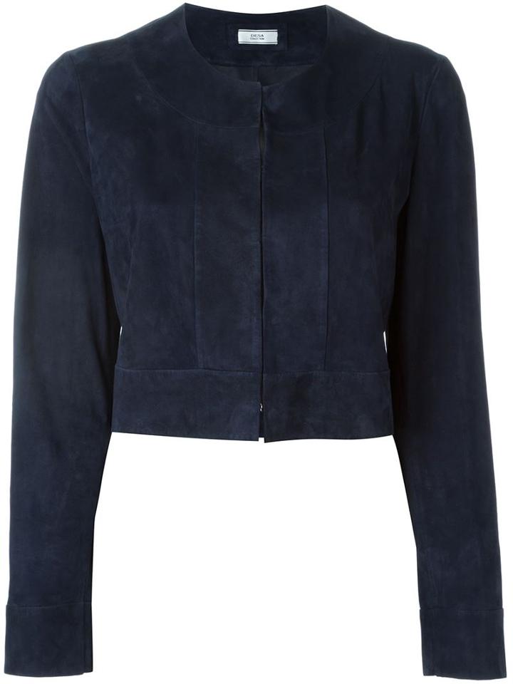 Desa Collection Panel Cropped Jacket