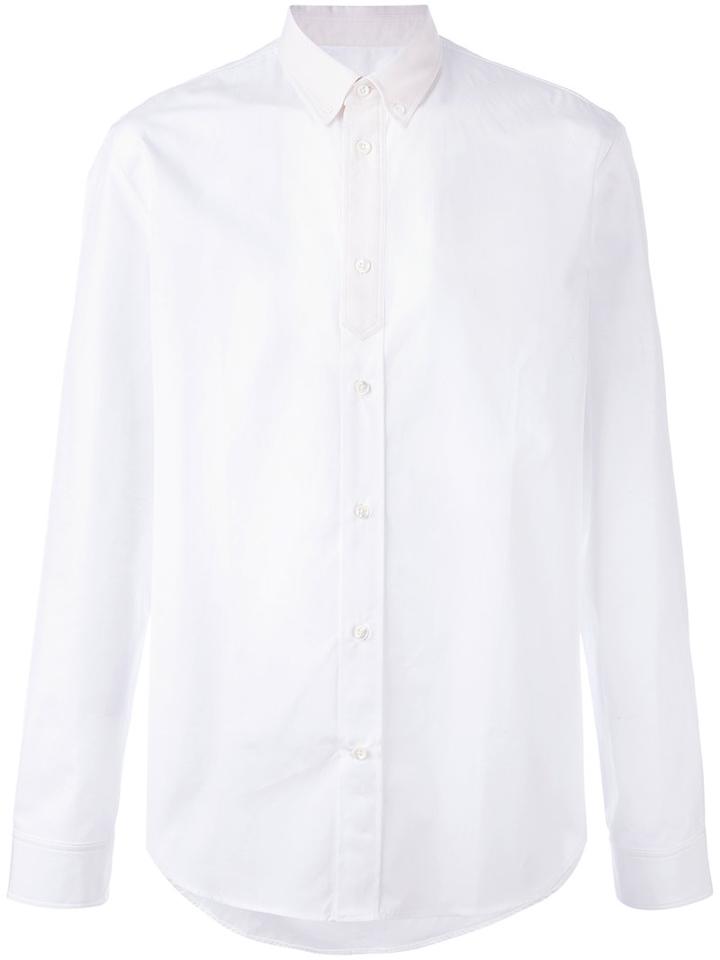 Button-down Shirt - Men - Cotton - 40, White, Cotton, Maison Margiela