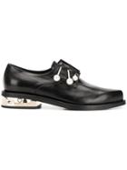 Coliac Pearl Embellished Shoes - Black