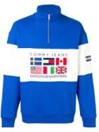 Tommy Jeans Expedition Half-zip Sweater - Blue