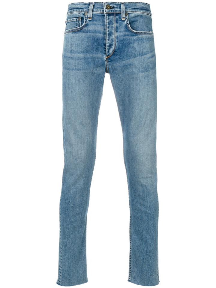 Rag & Bone Classic Skinny Jeans - Blue