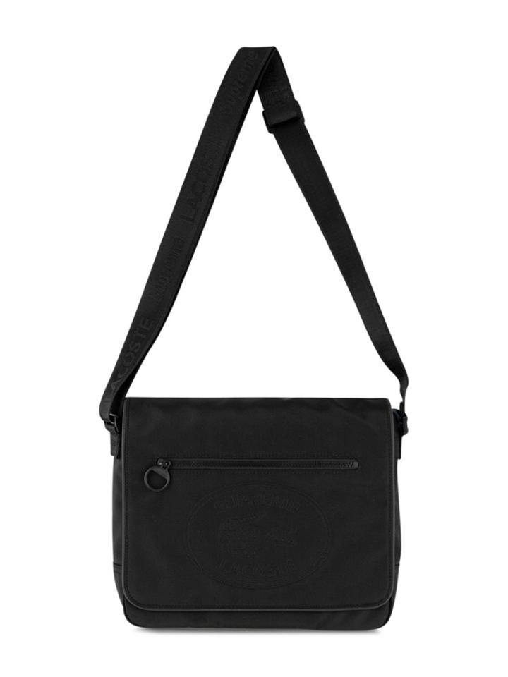 Supreme Lacoste Small Messenger Bag - Black