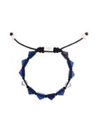Nialaya Jewelry Himalaya Bead Bracelet - Blue