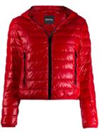 Duvetica Hooded Puffer Jacket - Red