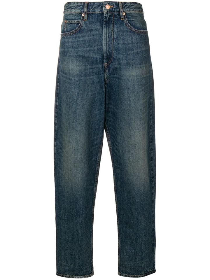 Isabel Marant Étoile Corsy Loose-fit Jeans - Blue